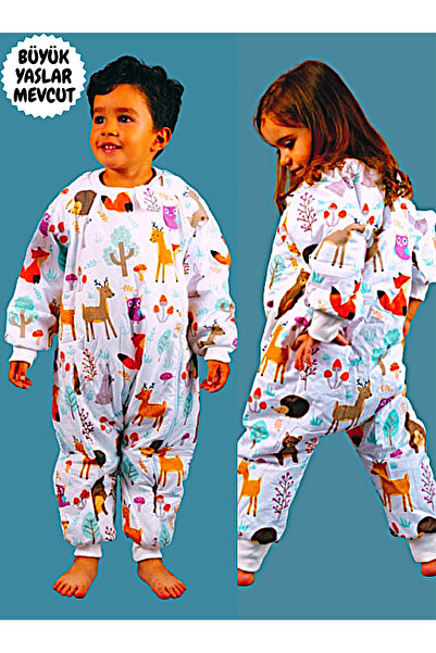 Happystore Kalın Uyku Tulumu Kışlık 2,5 Tog Kız Ve Erkek Çocuk Bebek Sevimli ...