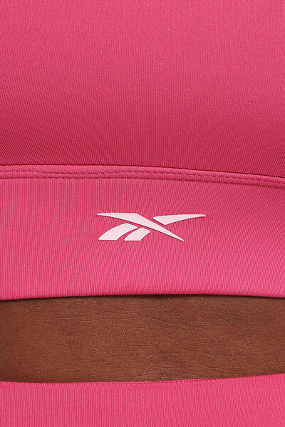 Reebok Pink Women's Bra with High Support - Id Train