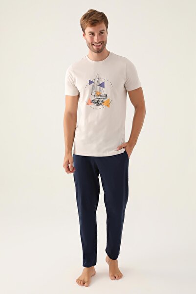 Arnetta Set de pijamale pentru bărbați Home Stone