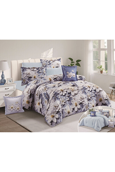 HOURS Man Horse Quilt Set 4 Pieces Woody Sheila-06