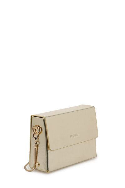 Nine West Clutch pentru femei BOXY 4PR Gold