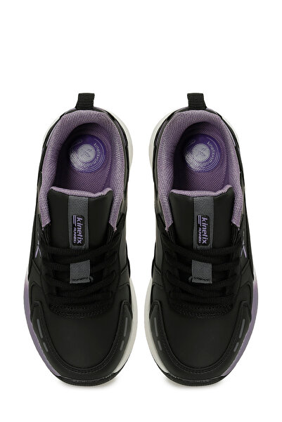 Kinetix FLIGHT J PU F 5PR Siyah Kız Çocuk Spor Ayakkabı