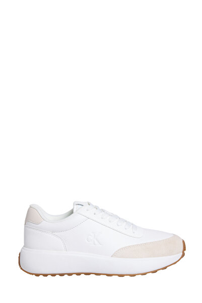 Calvin Klein ATHLEISURE RUNNER MG LTH Beyaz Kadın Sneaker