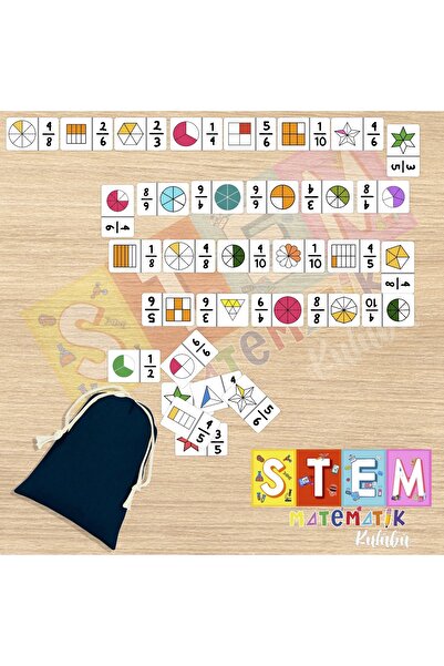 Kids Kesirler Domino Oyunu