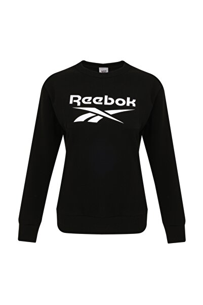 Reebok Γυναικείο φούτερ RI BL Fleece Crew Μαύρο