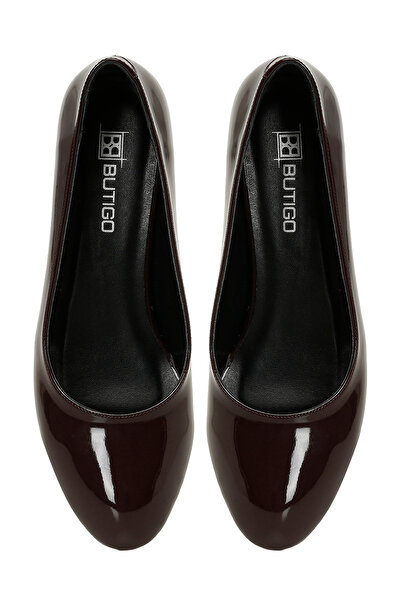 Butigo 25K-2043 5PR Bordo Kadın Topuklu Ayakkabı