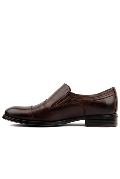 SailLakers Ανδρικά παπούτσια από γνήσιο δέρμα καφέ 101-3481-686-R5