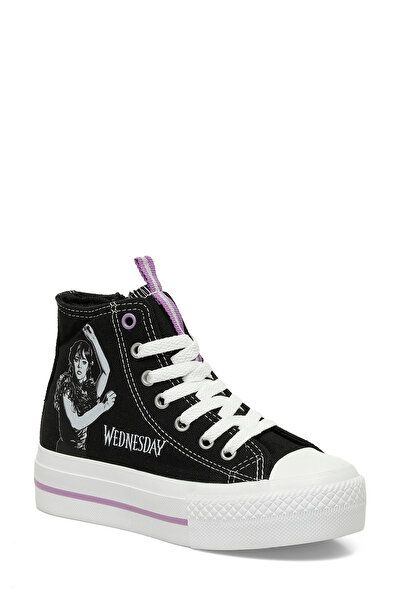 WEDNESDAY Wende.F5Fx Black Girl's High Sneaker