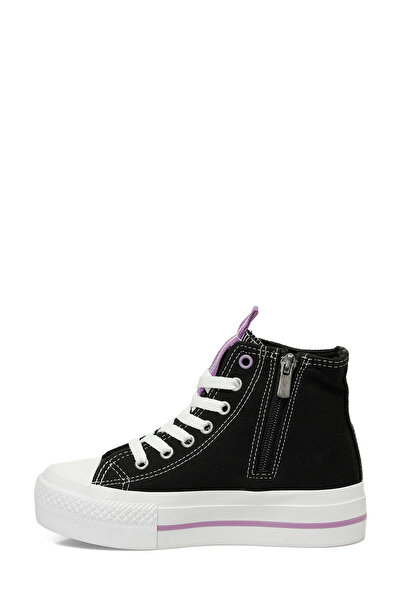 WEDNESDAY Wende.F5Fx Black Girl's High Sneaker