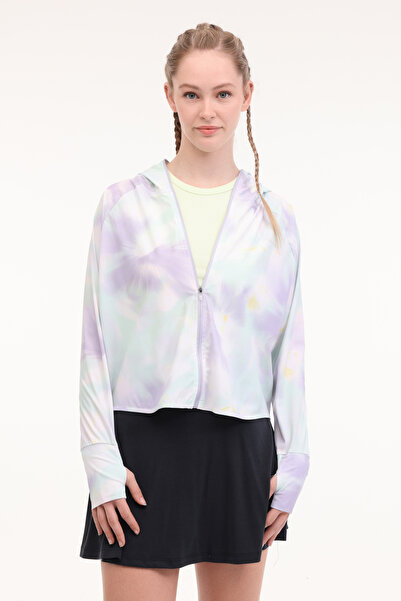 lumberjack WL BAKEN 18BKK65 5FX Lila Kadın Eşofman Üstü