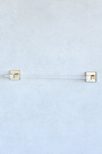 Hagen Gold Lüks Yapışkanı Havluluk Ömür Boyu Paslanmaz Seffaf Lüks Askı Banyo Askısı Havlu Askı Premium A+