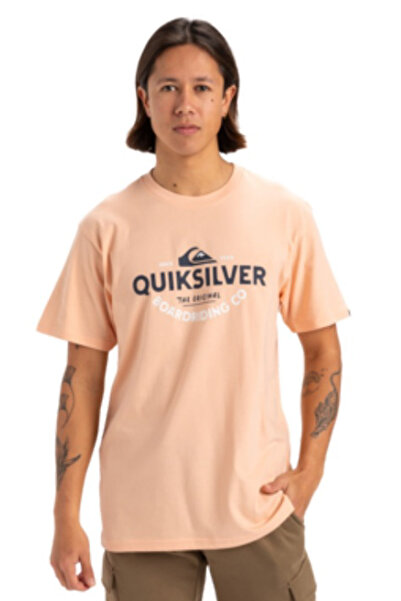 Quiksilver Ανδρικό Κοντομάνικο Μπλουζάκι με Στάμπα Μ