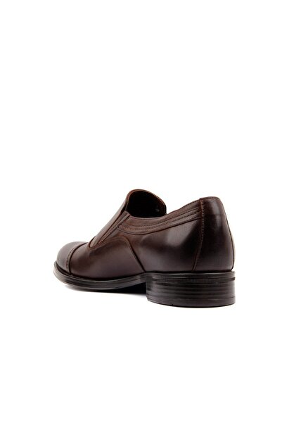 SailLakers Ανδρικά παπούτσια από γνήσιο δέρμα καφέ 101-3481-686-R5