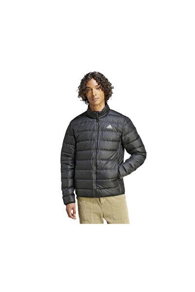 adidas HZ5730 ESS LITE DOWN J Erkek Spor Mont Siyah