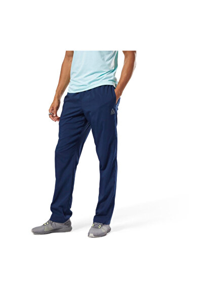 Reebok D94213 بدلة رياضية للرجال باللون الأزرق الداكن