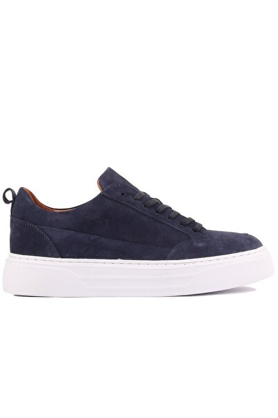 SailLakers - Navy Blue Suede Men's Casual Shoes 101-7051-Gom228