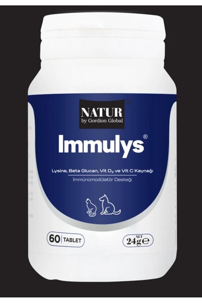 Natur by Gordion Global Immulys (Kedi ve Köpeklerde Bağışıklık Sistemi Güçlen...