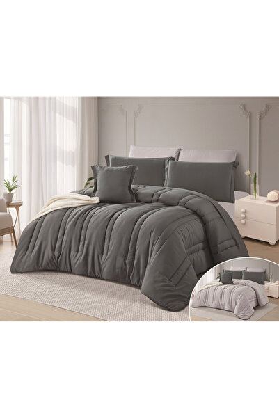 HOURS Horse Comforter Set, 7 Pieces, Plain, Double-Sided, Renee-06