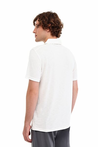 lumberjack ML JASPER 12URB1049 5FX Біла чоловіча футболка з короткими рукавами