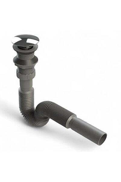 By mag Paslanmaz Başlıklı Ve Körüklü Sifonlu Clıck Clack (POP-UP)