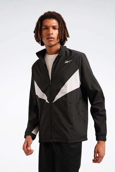 Reebok BASKETBALL TRACK T Siyah Erkek Sweatshirt