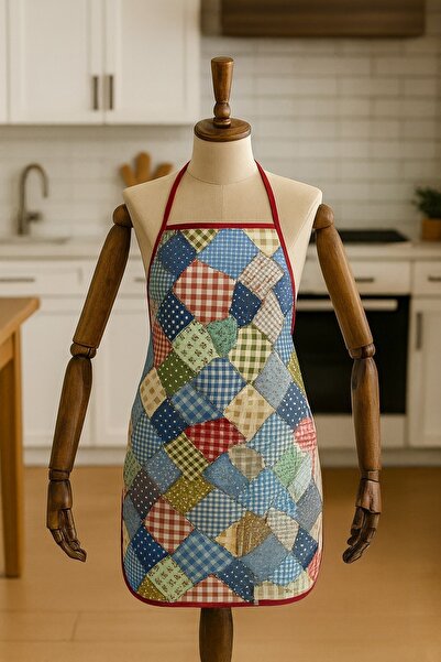 Limon Soft Dijital Baskılı Su Sıvı Geçirmez Leke Tutmaz Mutfak Önlüğü