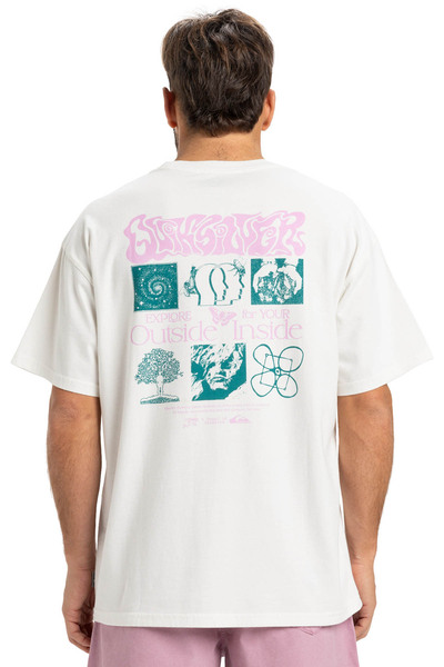 Quiksilver EQYZT08032-WBK0 - SNOW WHITE T-shirt