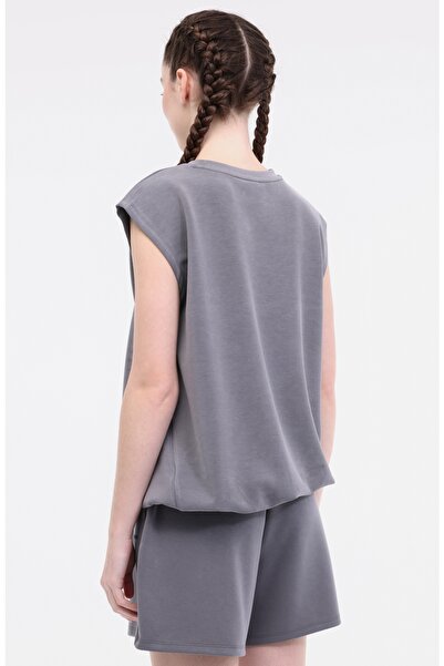 lumberjack Wl Marzia 11Ms444 5Fx Anthracite Women's Short Sleeve T-Shirt