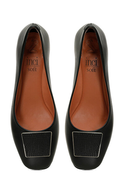 İnci VALLEY 5PR Siyah Kadın Topuklu Ayakkabı