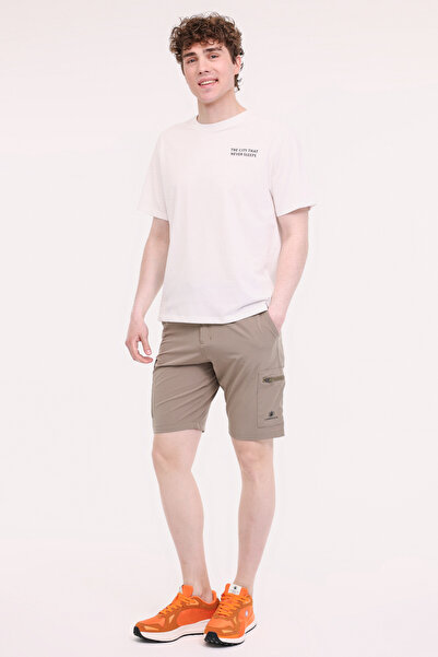 lumberjack Ml Renzo 11Urb4005 5Fx White Men's Short Sleeve T-Shirt