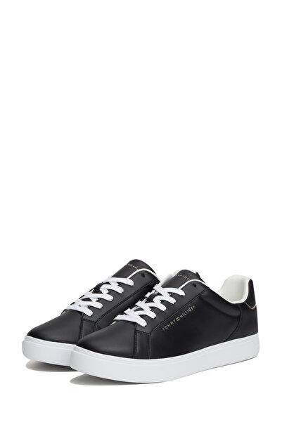 Tommy Hilfiger ESSENTIAL COURT SNEAKER Siyah Kadın Sneaker