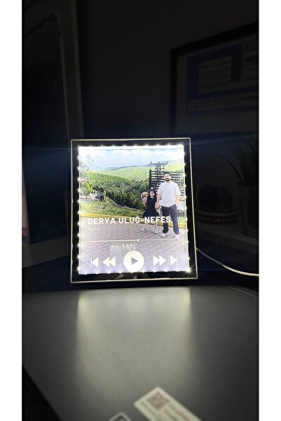 HSRC Kendin tasrla Ayna Ledli Çerçeve Led Işıklı Kalpli Fotoğraf Çerçevesi