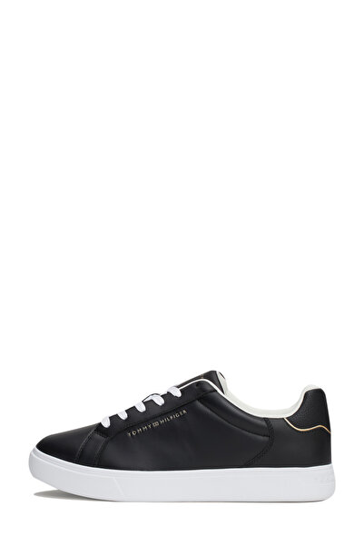 Tommy Hilfiger ESSENTIAL COURT SNEAKER Siyah Kadın Sneaker