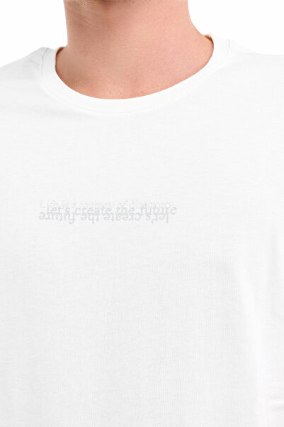 Kinetix Ml Create 11Slg300 5Fx Ecru Men's Short Sleeve T-Shirt