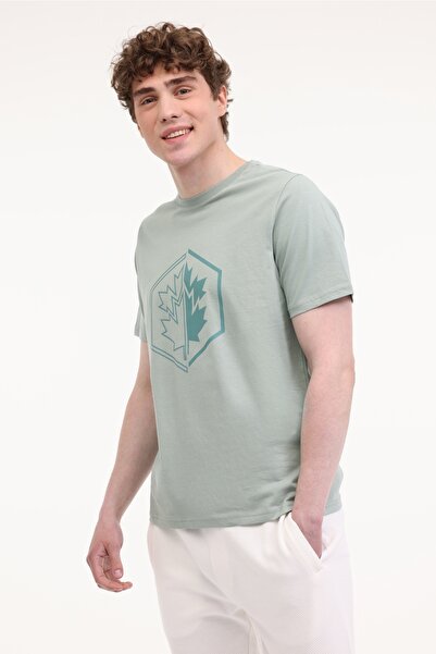 lumberjack ML SIERENE 11LLM08 5FX Πράσινο ανδρικό κοντομάνικο μπλουζάκι