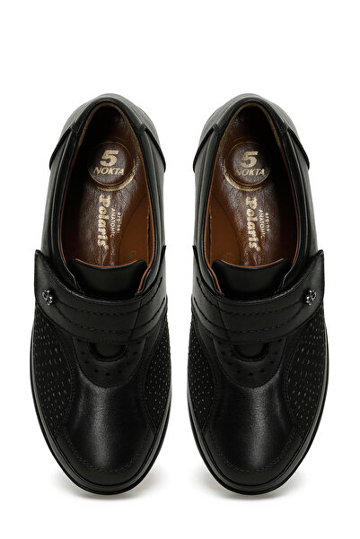 Polaris 5 Nokta 105275.Z5PR Siyah Kadın Düz Ayakkabı