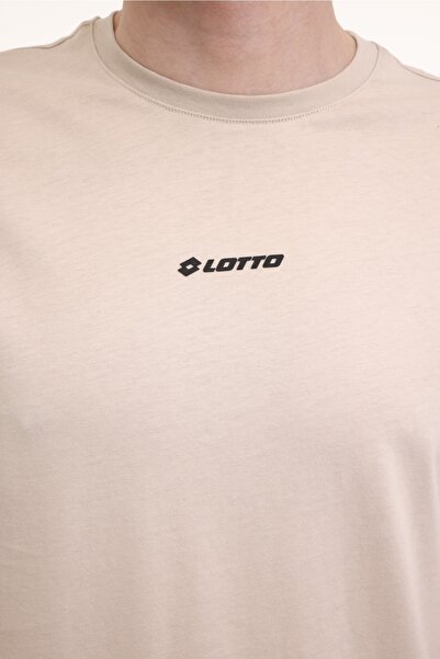 Lotto M-Lucan Tee 5Fx Stone Color Men's Short Sleeve T-Shirt