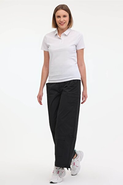 lumberjack T-shirt WL OLA 12GZ09 5FX Bej Kadın Kısa Kol