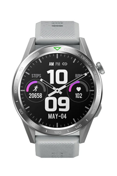 Zeblaze Btalk 3 Starlight Silver Akıllı Saat 1.39" Ips Ekran, Kalp Atış Hızı Ve Kan Oksijen Takibi