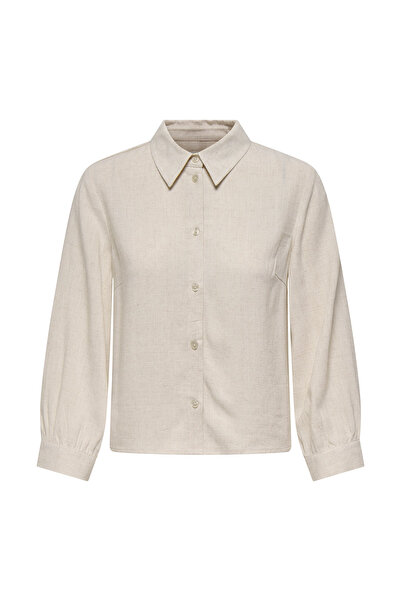 ONLY ONLSIESTA 3/4 CROPPED LIN Сіра жіноча сорочка