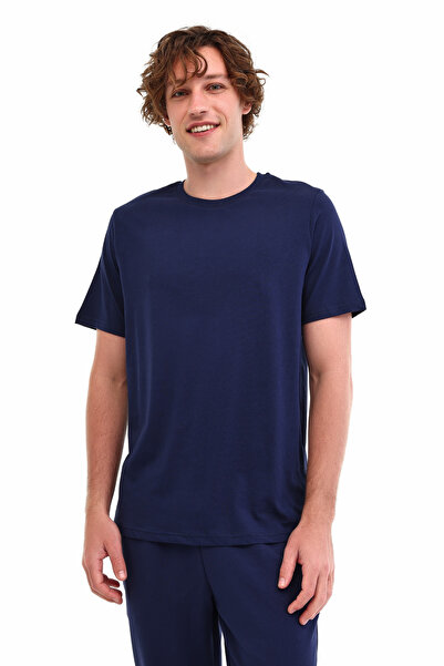 Kinetix MB PAM C 11SN220 5PR Lacivert Erkek Kısa Kol T-Shirt