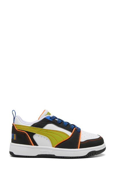 Puma Rebound V6 Beyaz Erkek Çocuk Sneaker