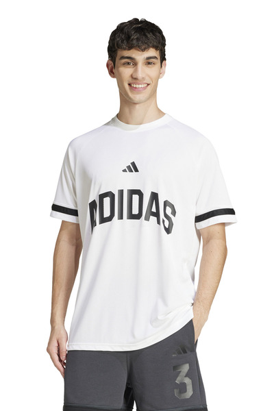 adidas T-shirt M Us Sport Erkek Beyaz