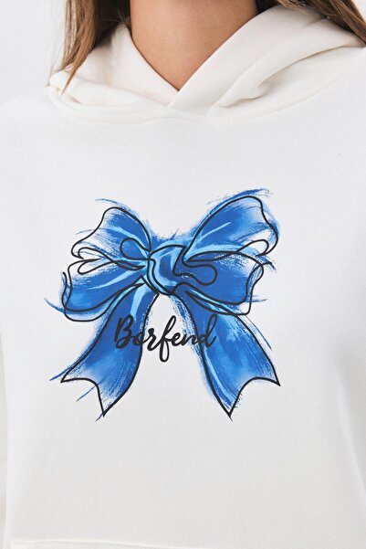 Trendiz Women's Borfend Sweatshirt White