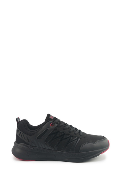 Kinetix Novel Pu 5Pr Black Men's Running Shoes