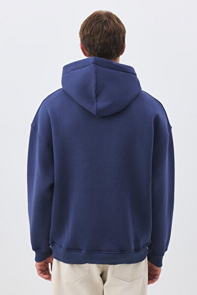 Trendiz Unisex Φούτερ γάτας με ακουστικά Indigo