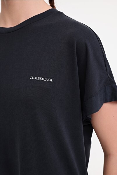 lumberjack Regina Women's Black T-Shirt