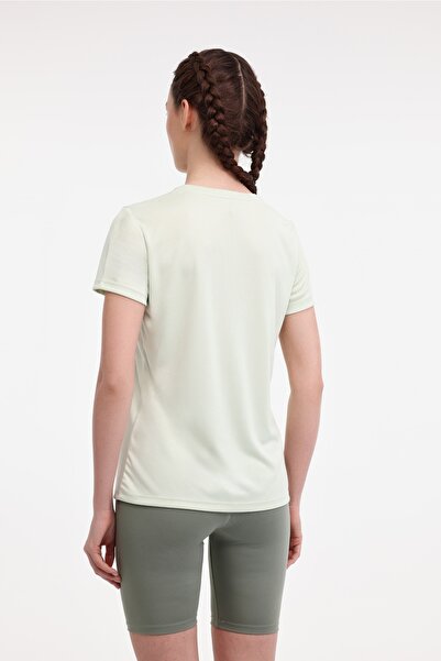 Kinetix WB PES C NECK 11SN230 5FX Sarı Kadın Kısa Kol T-Shirt