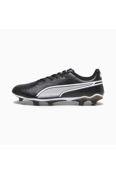 Puma KING MATCH FG/AG Чорний-PUMA Білий Чоловічі бутси