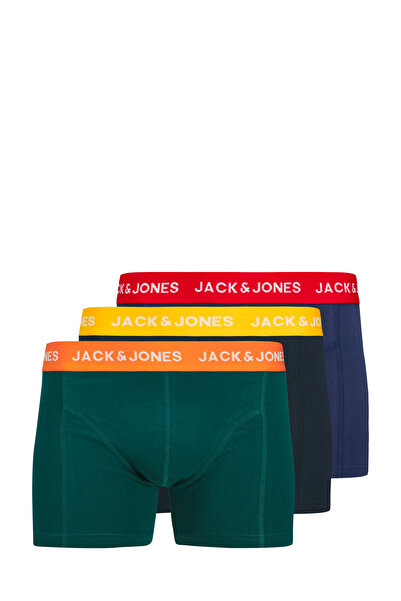 Jack & Jones JACMICK SOLID TRUNKS 3 PA MAVI- Erkek Boxer
